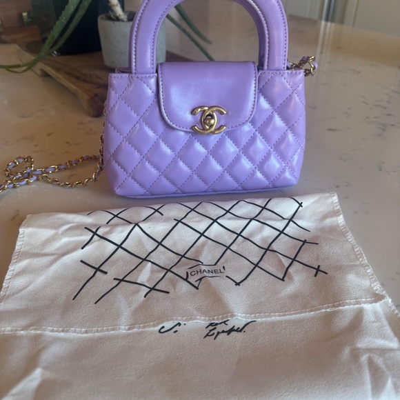 LUXURY DESIGNER WOMEN'S PURPLE PURSE BRAND NEW - Picture 7 of 10